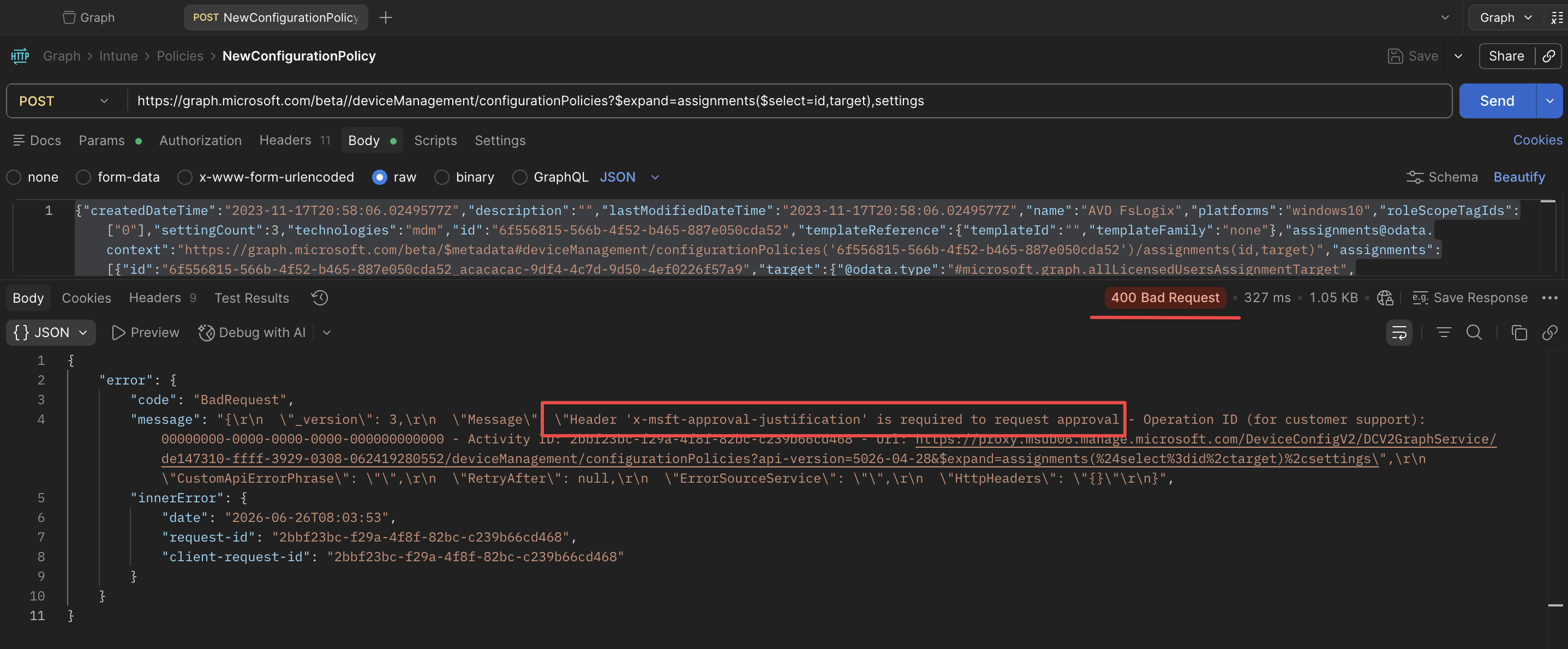 justification-header-missing.png